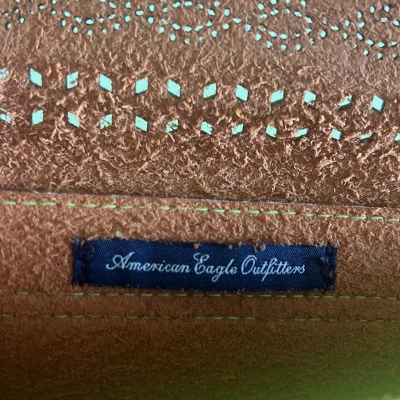 American Eagle Outfitters Neon Yellow Green Clutch - Picture 5 of 6